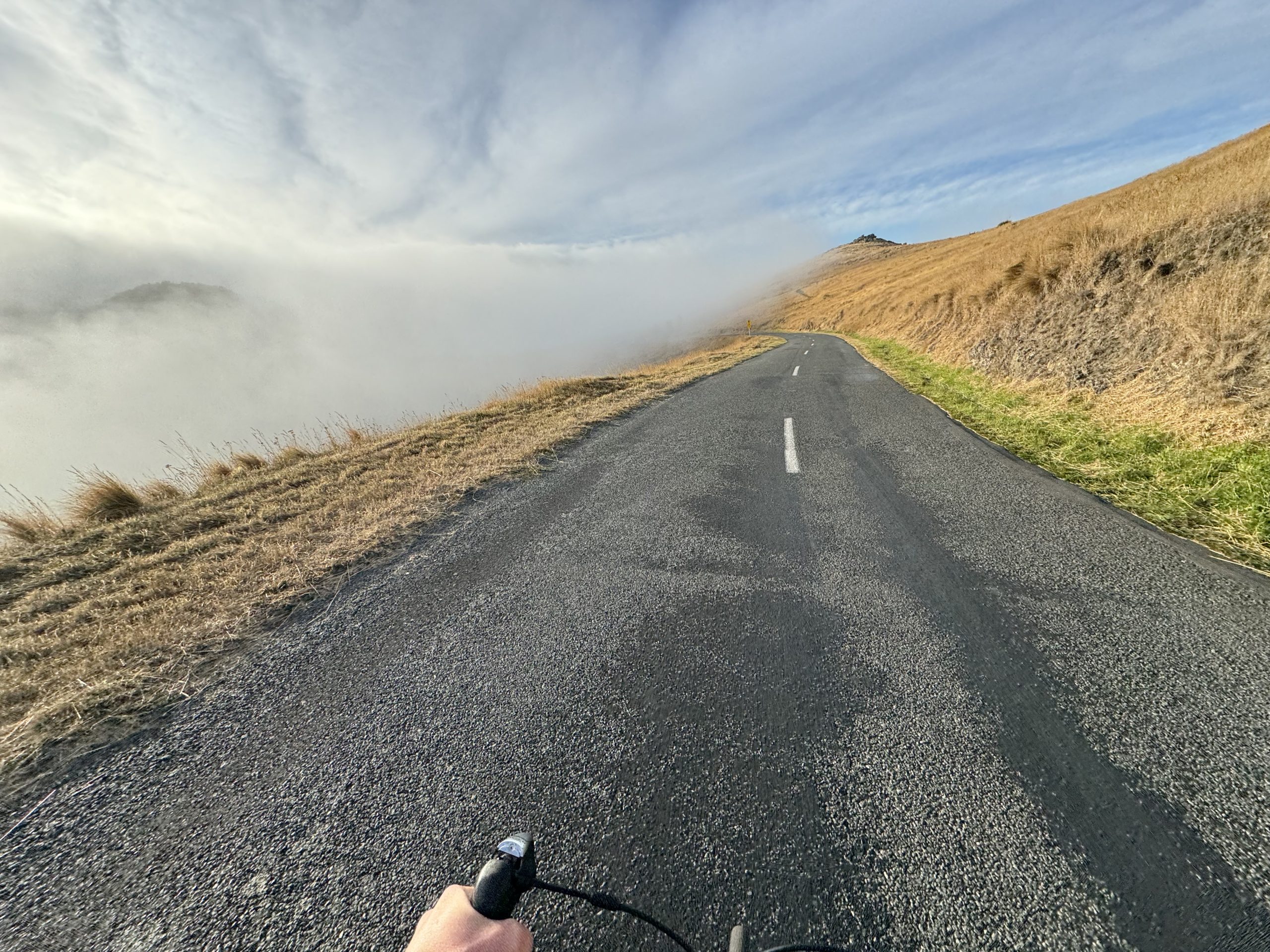 Into the clouds
