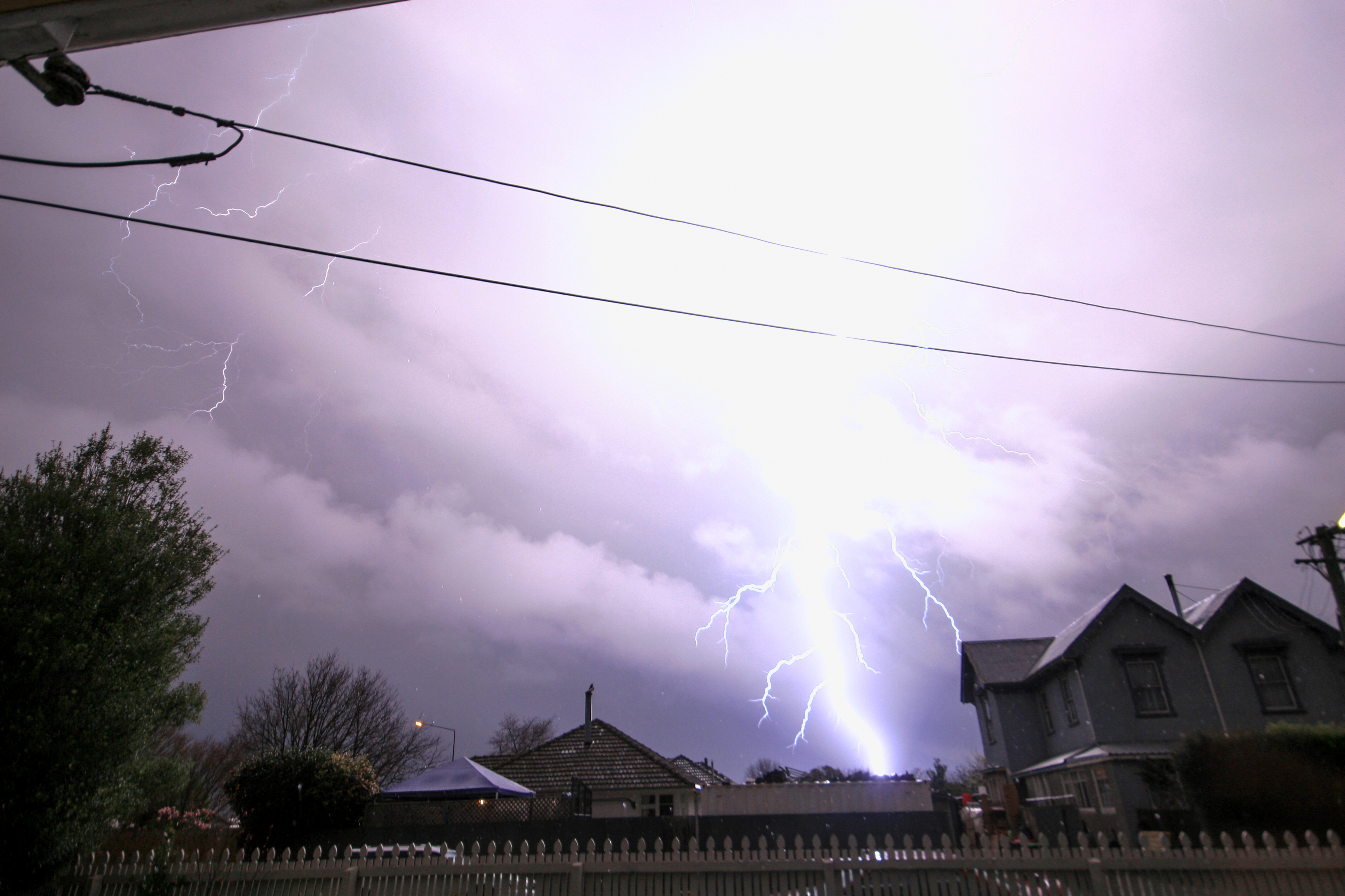 lightning strike