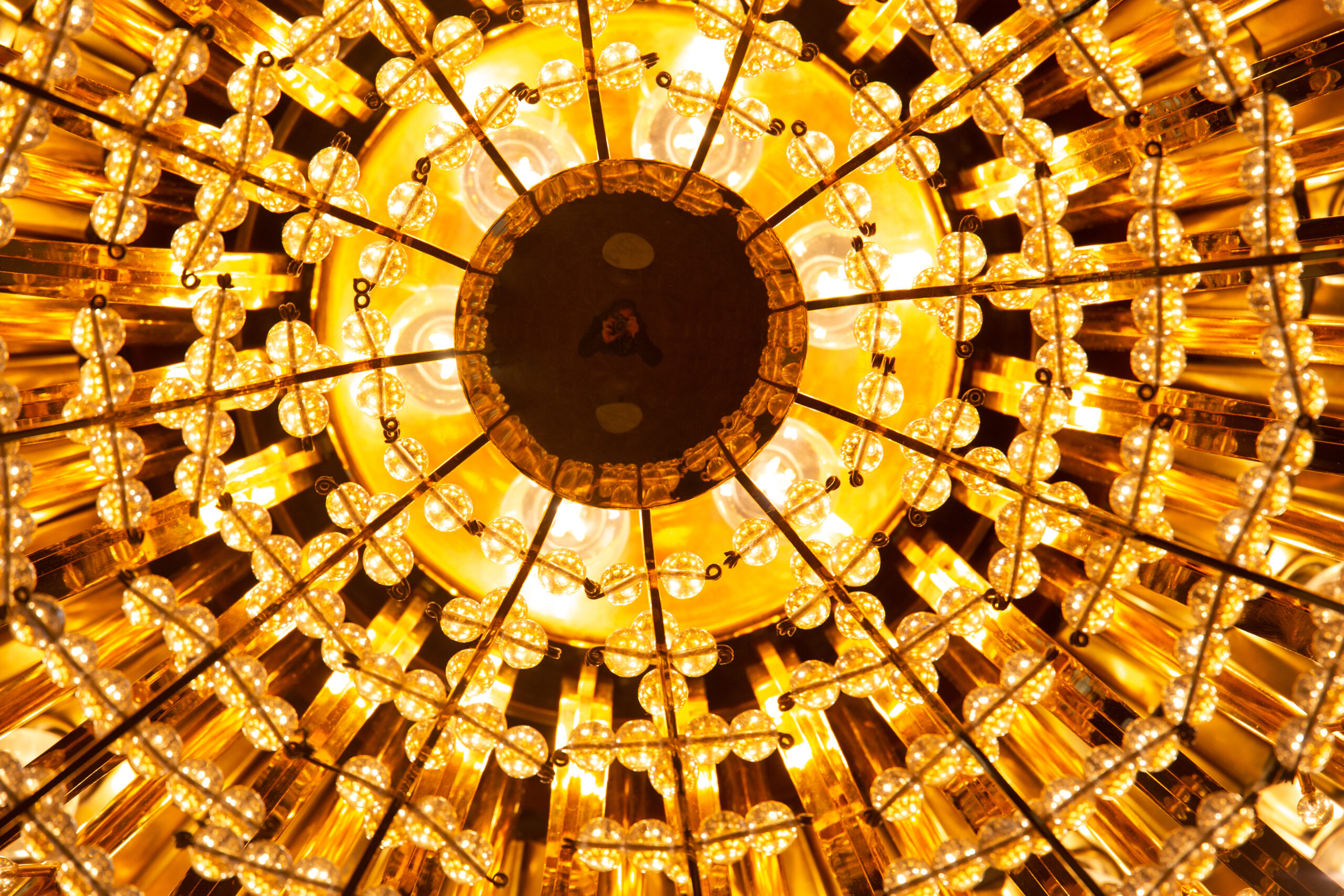 lit up