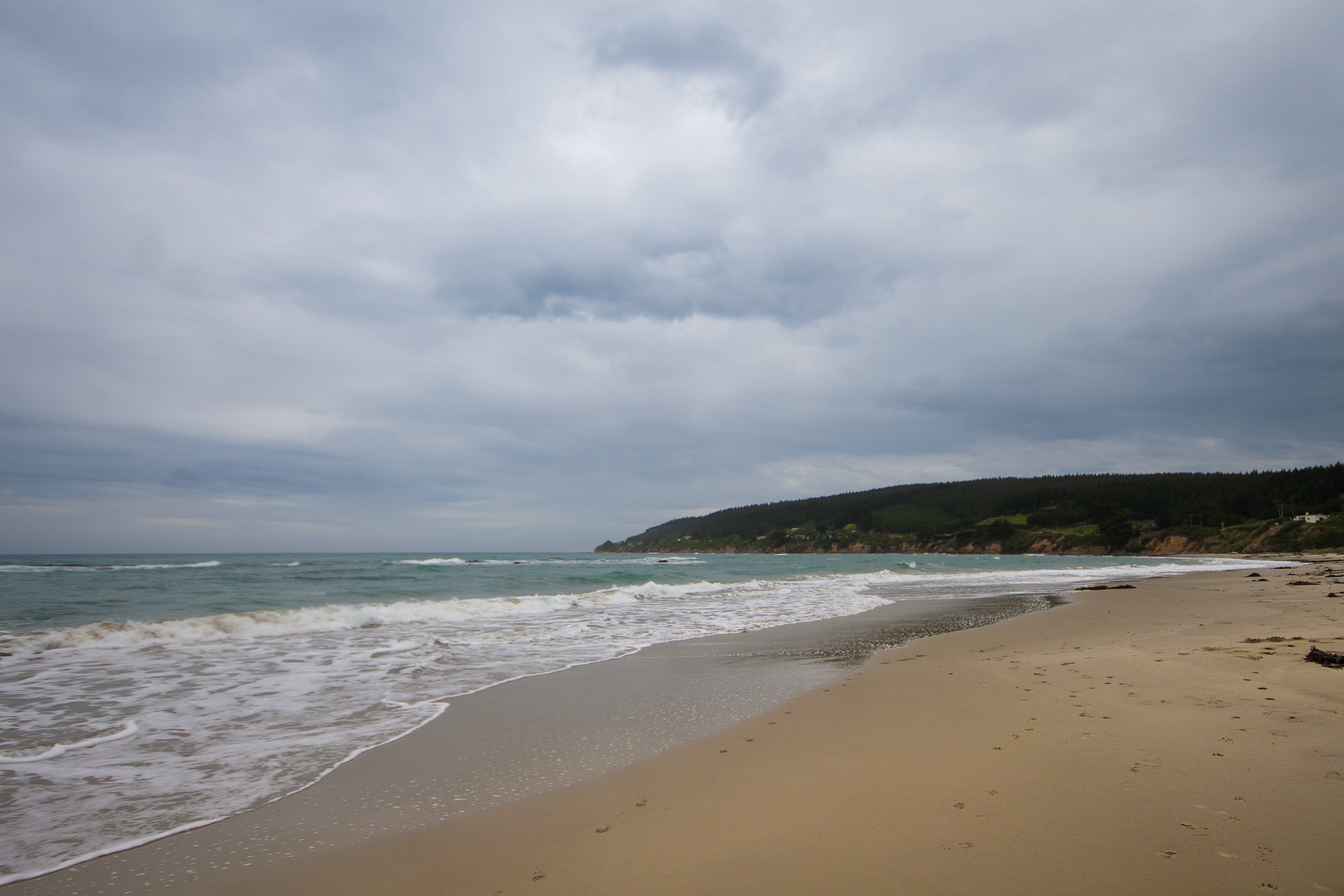 out to sea