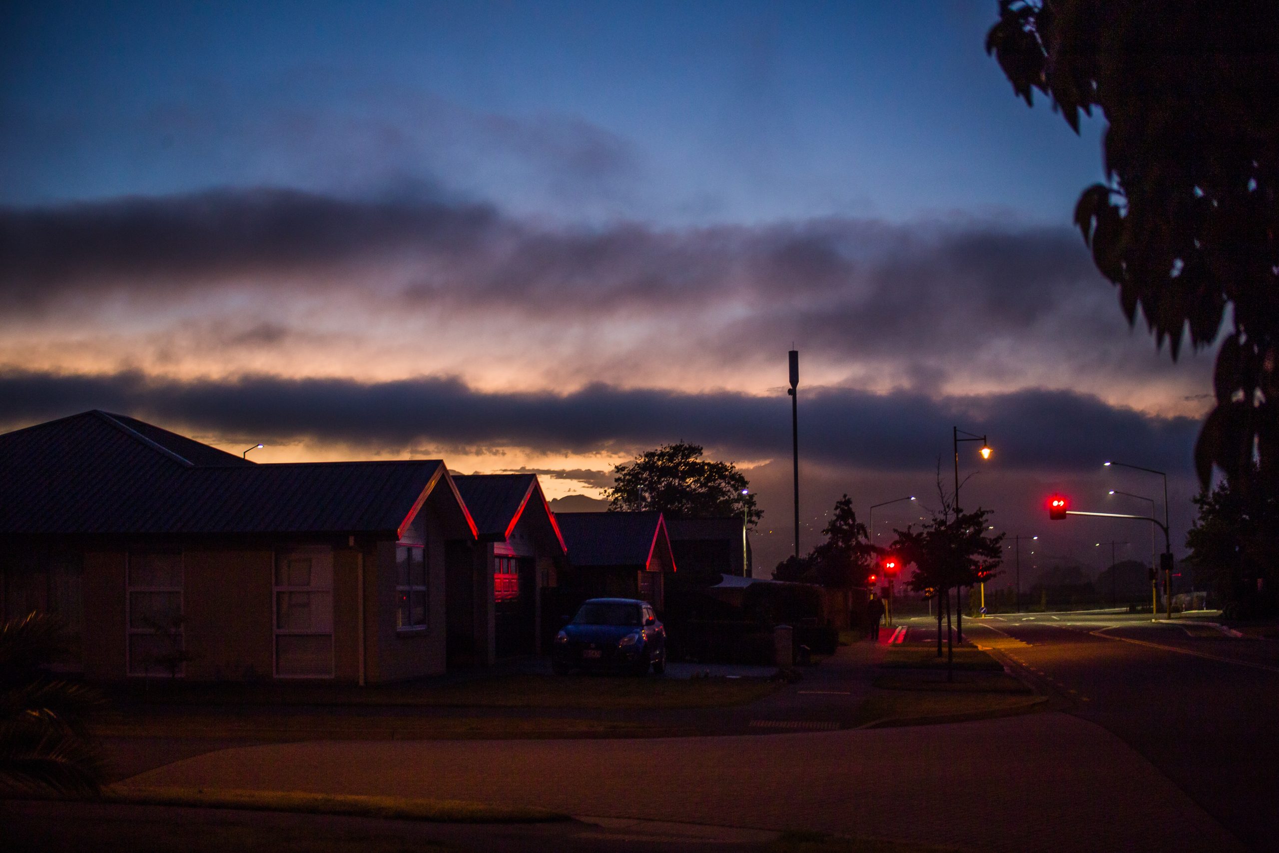 red lit