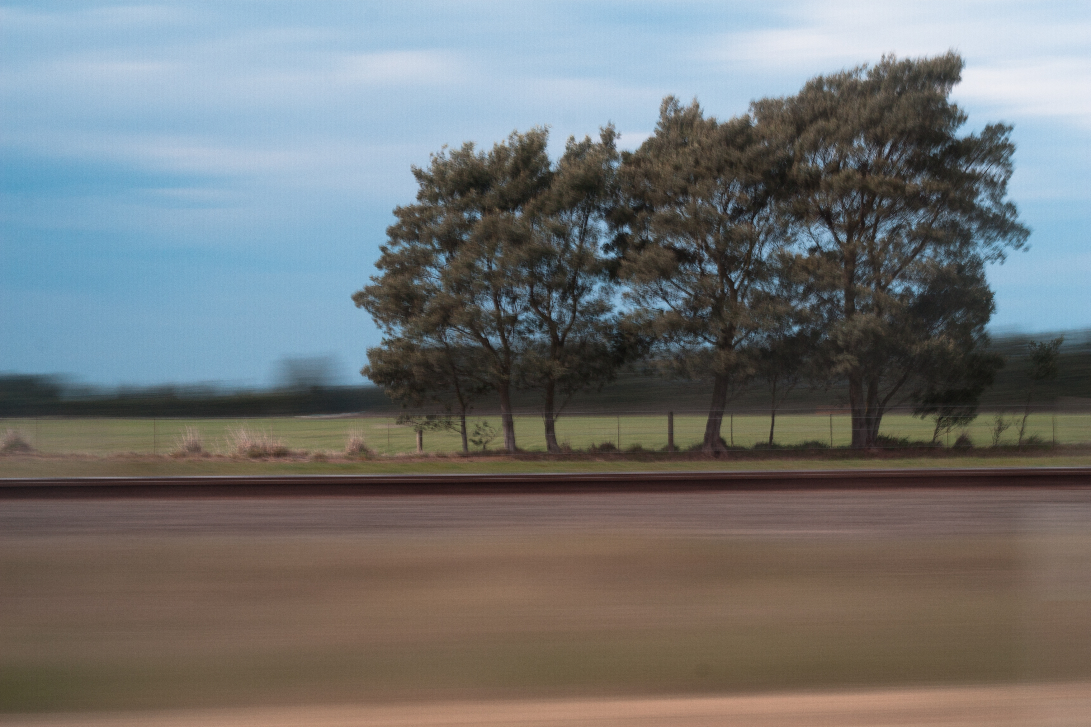 zooming along